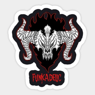 Blackout Inside Funkadelic Sticker